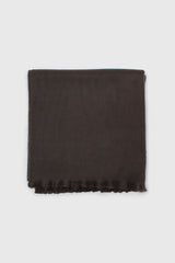 Dark grey ultra soft classic scarf