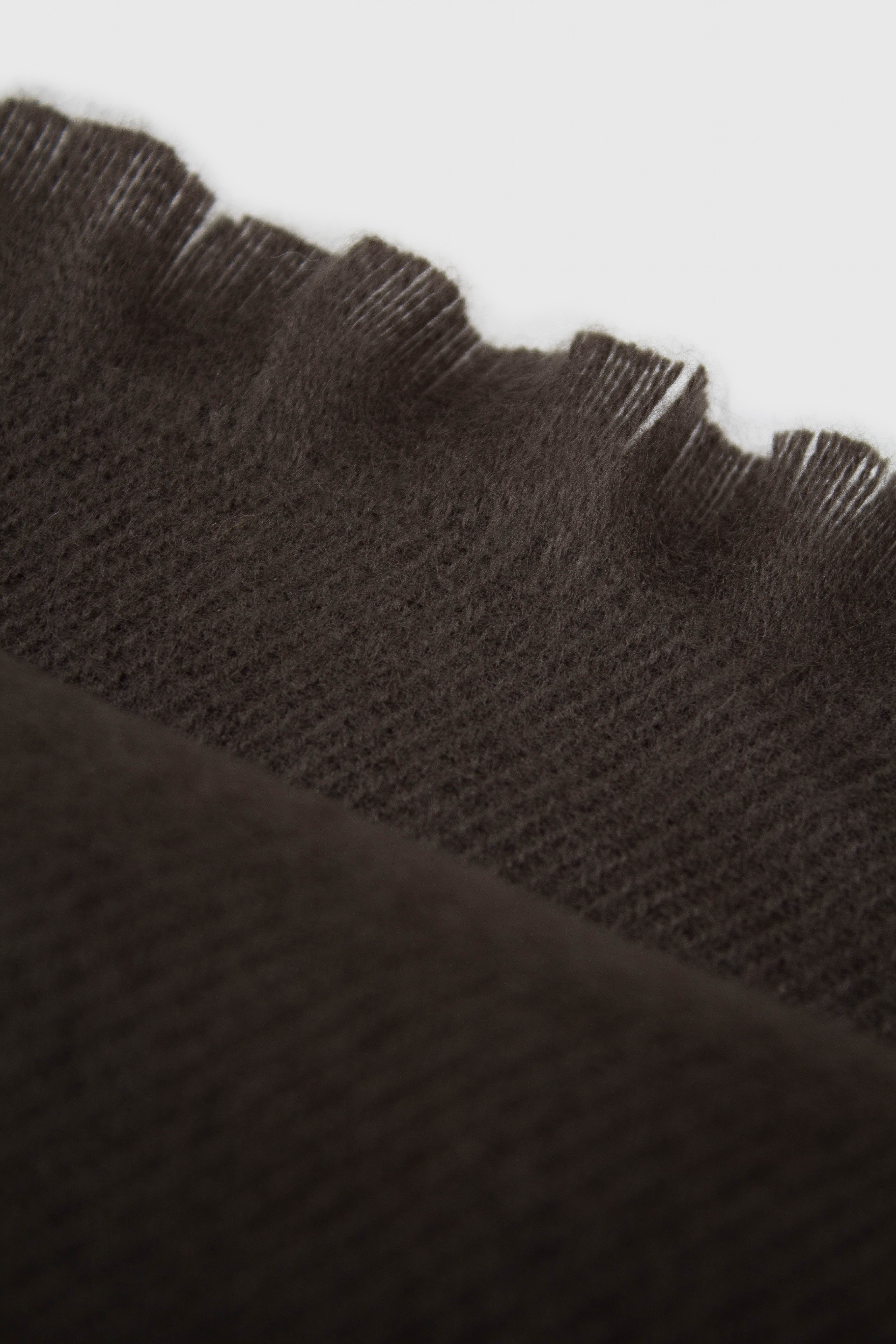 Dark grey ultra soft classic scarf