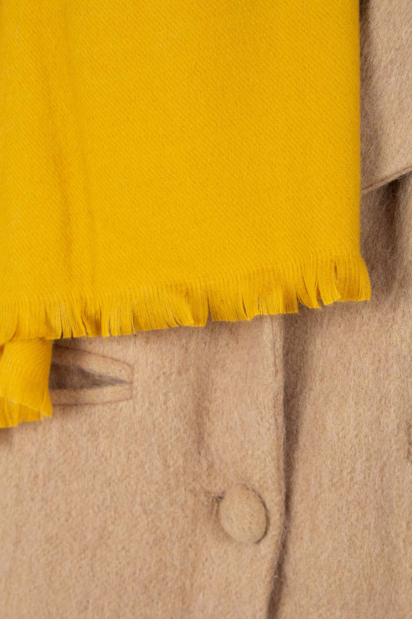 Mustard ultra soft classic scarf