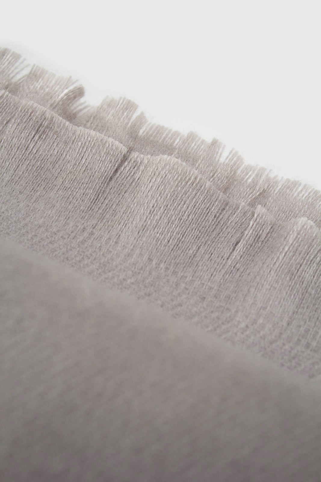 Pale grey ultra soft classic scarf