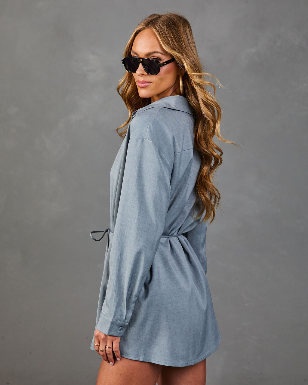 Maureen Tie Waist Romper