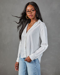 Adriana Button Down Long Sleeve Top