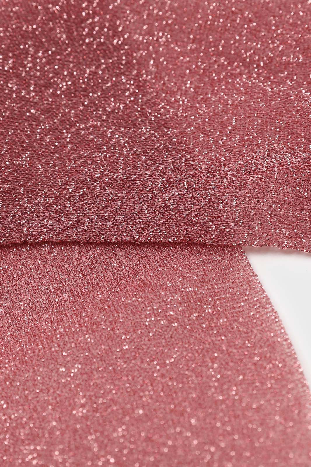 Deep pink glitter superstar socks