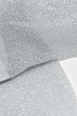 Silver glitter superstar socks