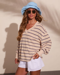 Kindred Morning Relaxed Striped Sweater
