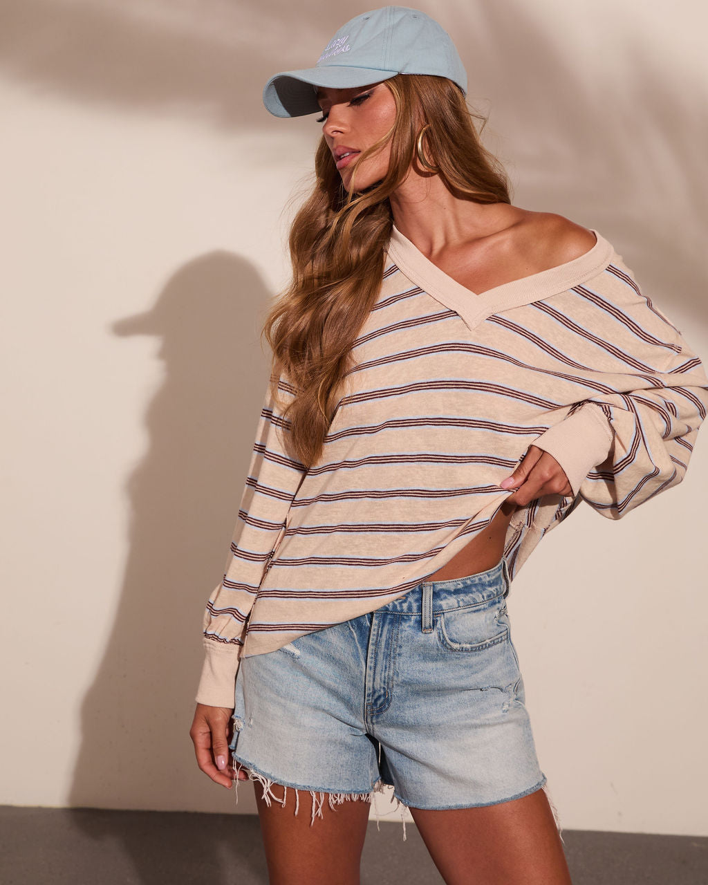 Kindred Morning Relaxed Striped Sweater
