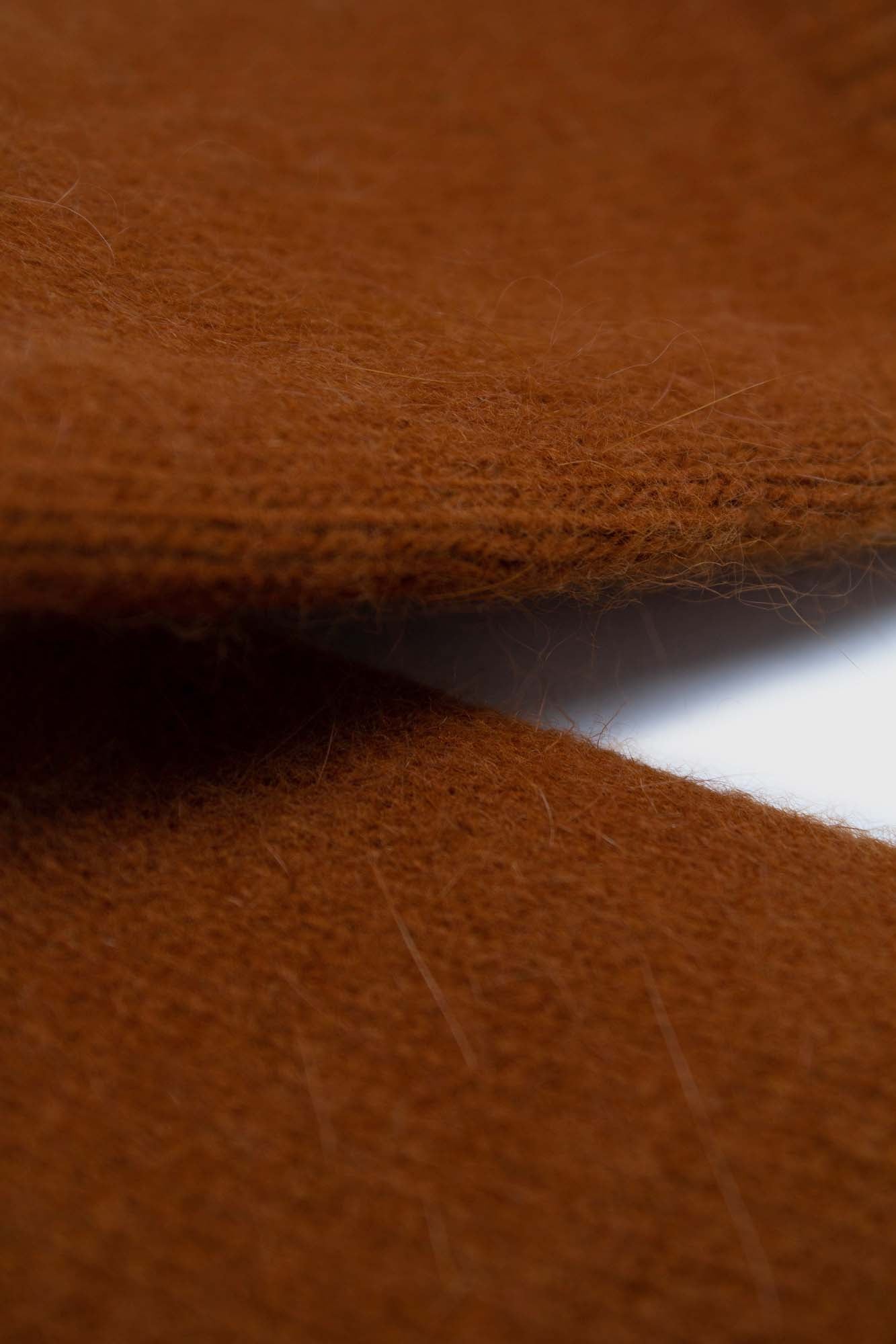 Camel angora smooth socks