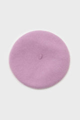 Lilac wool beret