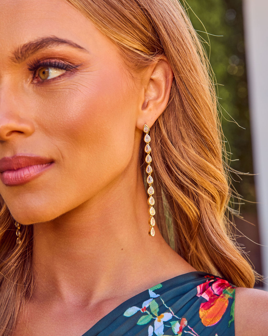 Celebrate Bright Teardrop Dangle Earrings