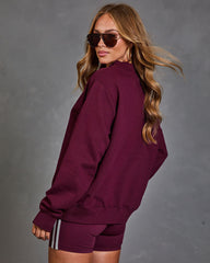 Form Society Cotton Funnel Neck Sweatshirt