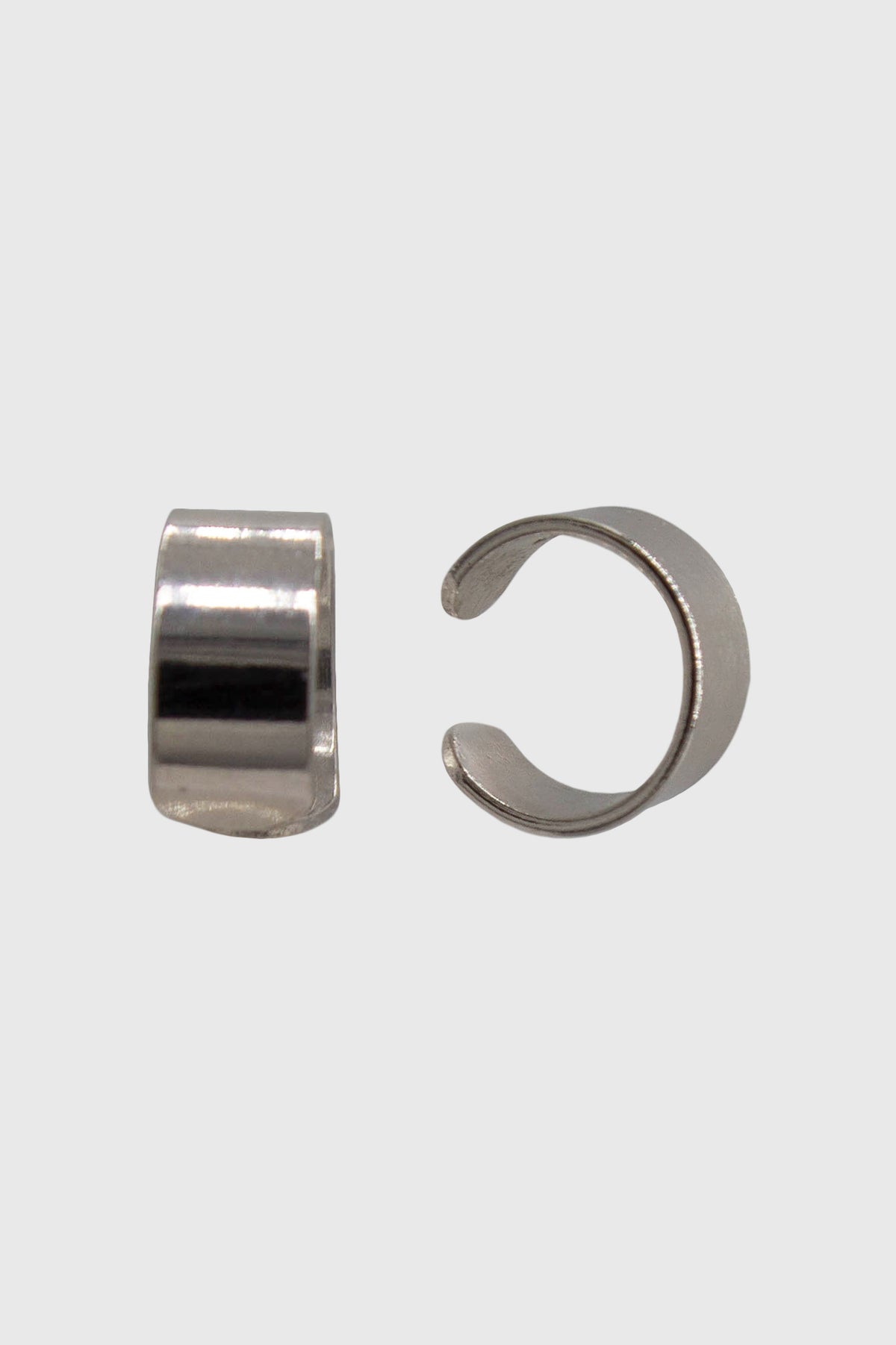 Silver tiny ear cuff