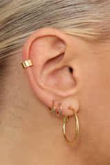 Gold tiny ear cuff - 4mm