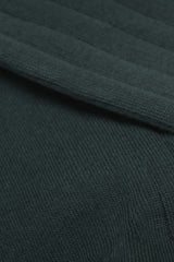 Teal giant rib socks