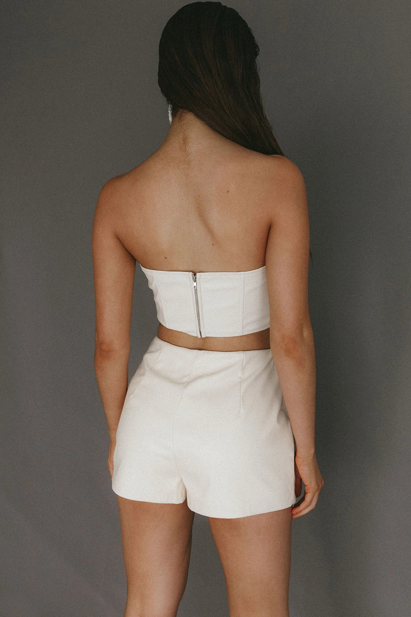 Hannalore Corset Top Ivory