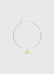 Vanita Necklace Silver / Yellow