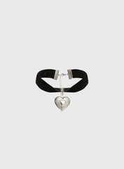 Laike Pendant Necklace Black / Silver