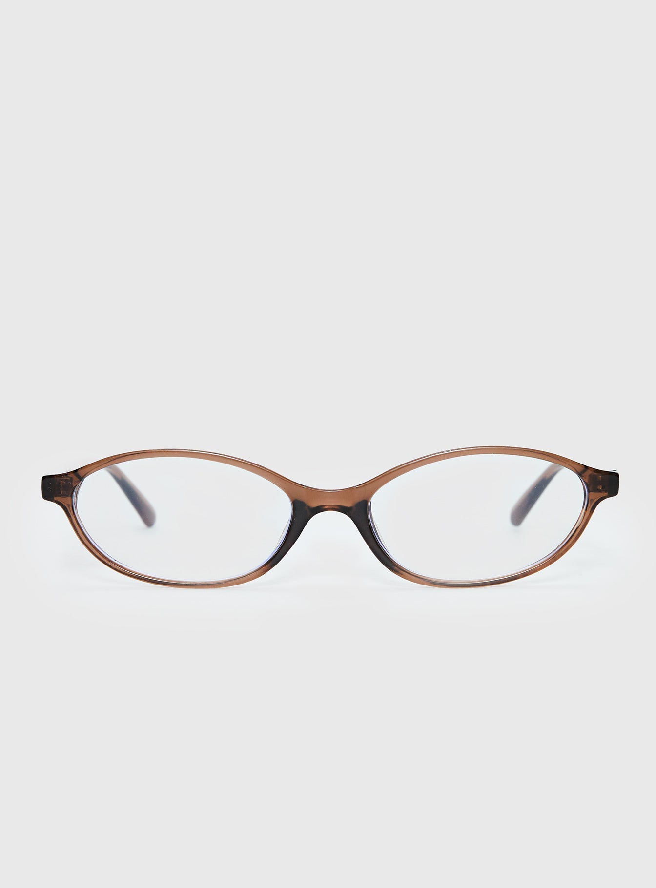 Life Begins Blue Light Glasses Light Brown