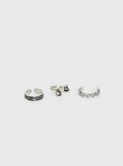 Ellissa Toe Ring Pack Silver