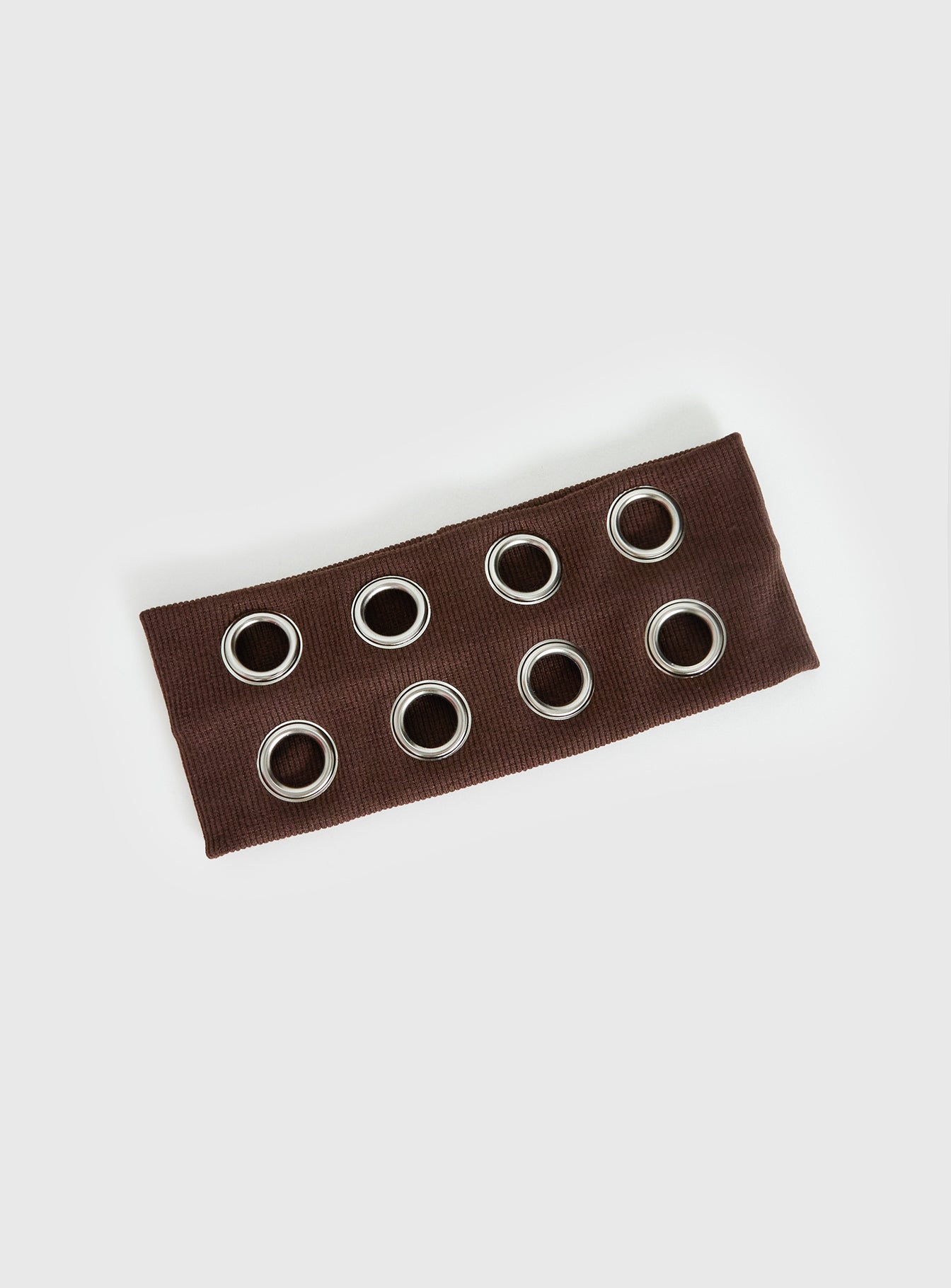 Movie Stars Eyelet Headband Brown