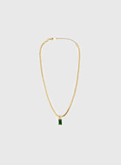 Seeley Snake Chain Pendant Necklace Gold
