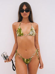 Sunbrella Tie Side Bikini Bottoms Snake