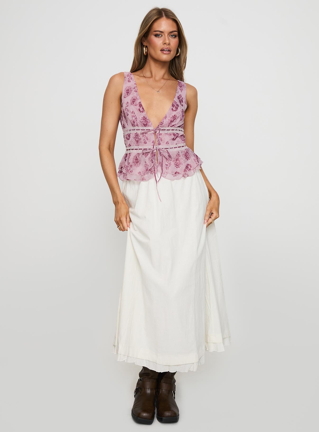 Nikolise Top Purple
