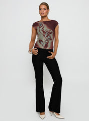 Nova Top Brown