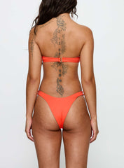 Getting Warmer Bikini Top Orange