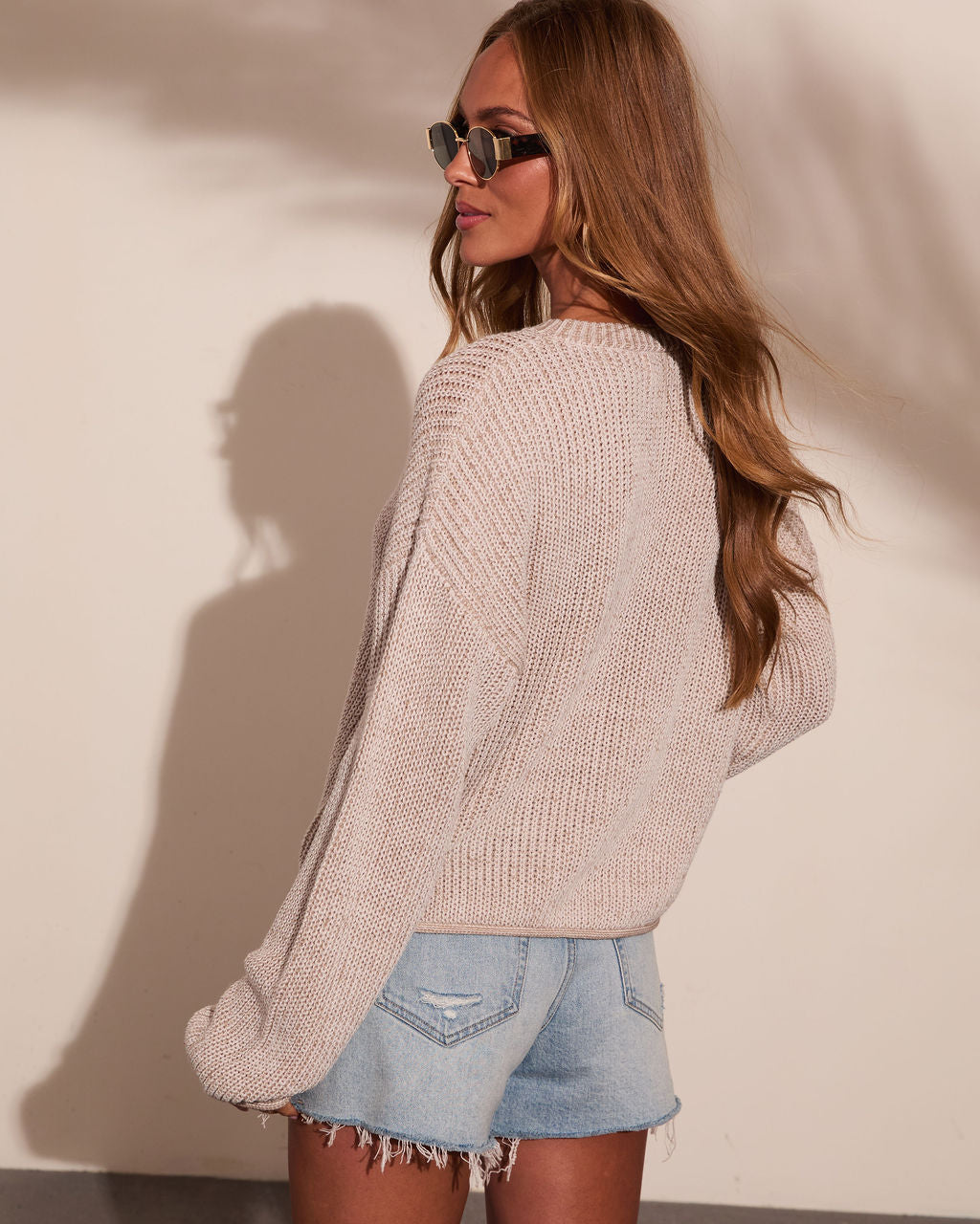 Endless Bliss Open Knit Sweater