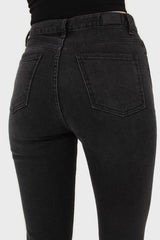 Washed black boot cut jeans - 3262