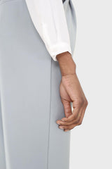Mint green smart wide leg trousers