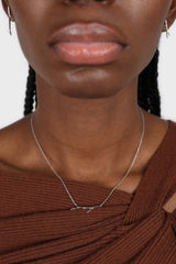 Charm necklace - Silver twig