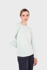 Mint green high neck perfect long sleeved tee