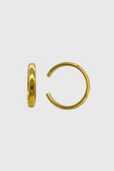 Gold simple slim ear cuff - 8.5mm
