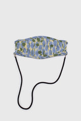 Black face mask holder
