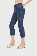 Mid blue straight jeans - 1208