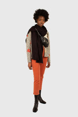 Dusty orange corduroy trousers
