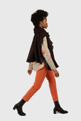 Dusty orange corduroy trousers