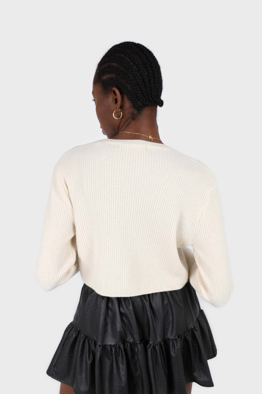 Black shiny vegan leather tiered mini skirt
