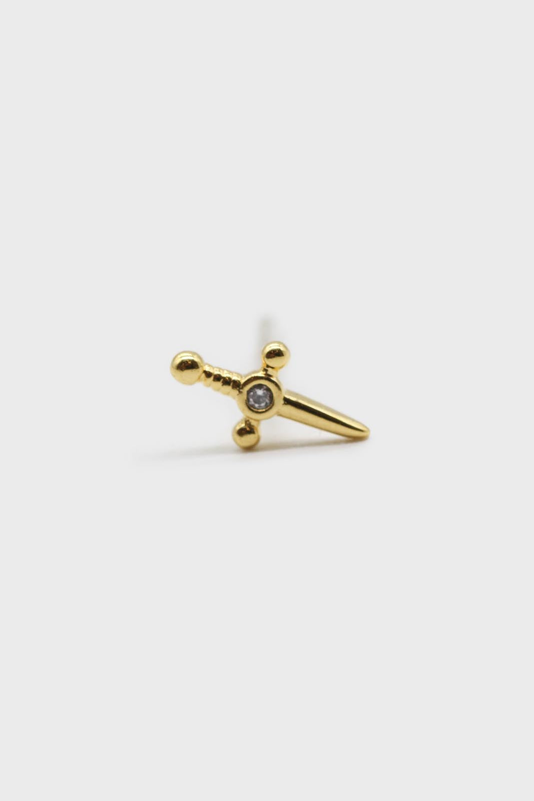 Gold shooting daggers ear party stack