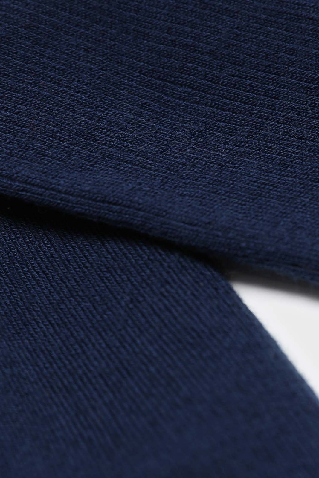 Navy blue merino wool socks