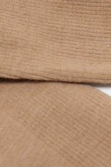 Light beige merino wool socks