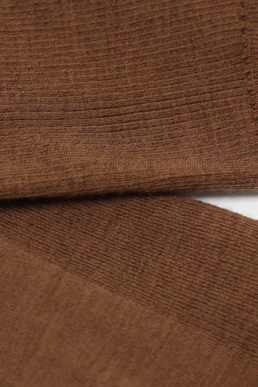 Dark beige merino wool socks