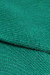 Bright green merino wool socks