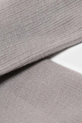Light grey merino wool socks