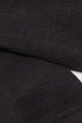 Charcoal merino wool socks