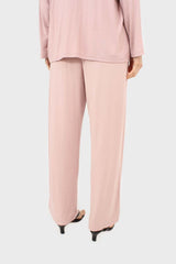Pink jersey pajama bottoms