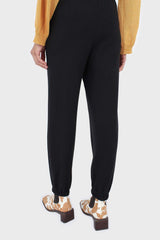 Black loose fit sweatpants