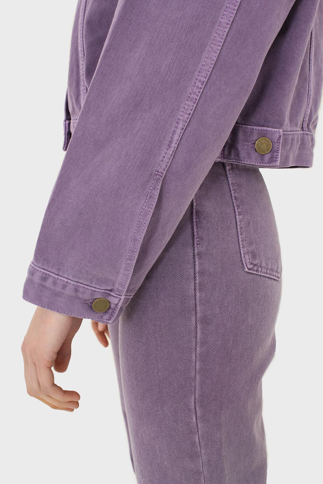 Violet denim jacket - 700