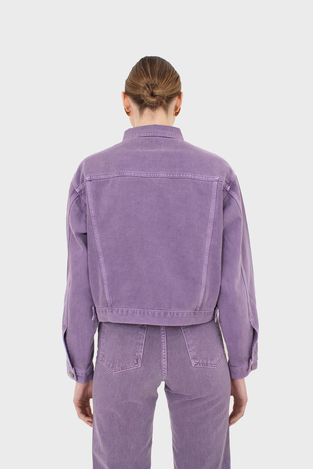 Violet denim jacket - 700